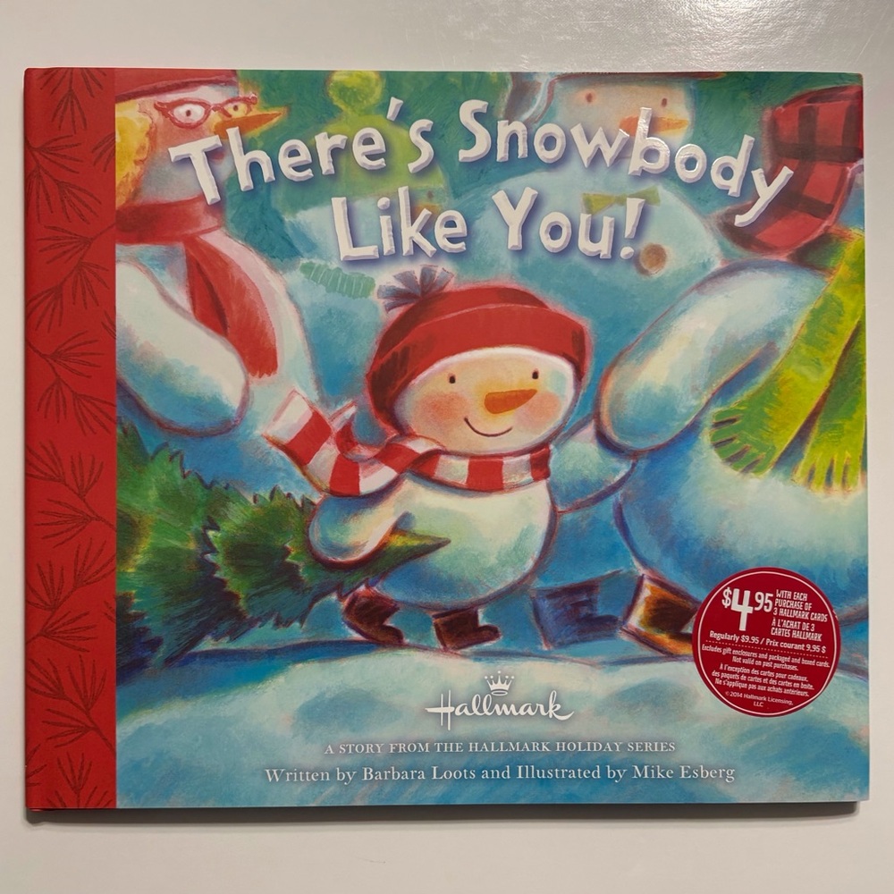4/$20 Hallmark 'There's Snowbody Like You!' Holiday Book